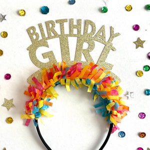 Birthday Girl, Headband, Birthday Headband, Party Headbands, Princess Headband, Birthday Party Crown, Birthday Party Decorations
