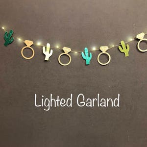 Fiesta Banners, Fiesta Bachelorette Banner, Wedding Banner, Cactus garland, Engagement Party Banner, Bridal Shower Banner