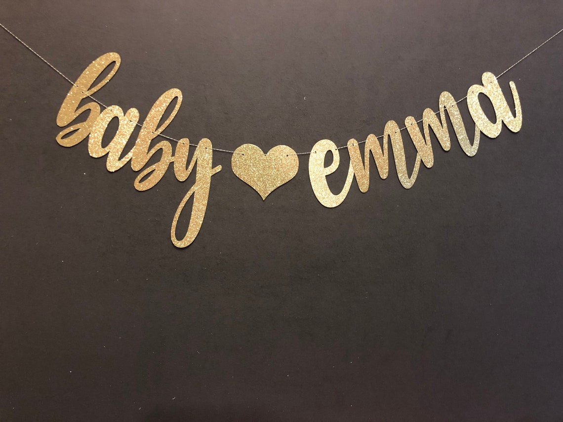 Custom Baby Shower Banners