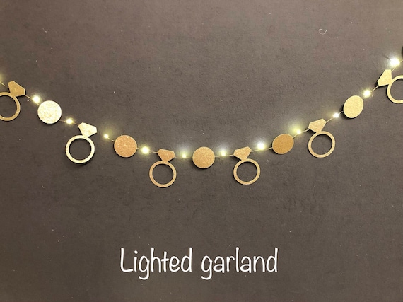 Bachelorette Banner, Wedding Banner, Ring Banner, Engagement Party