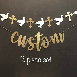 Baptism Banners, Custom Banners, Christening Banner, Custom Banners, Personalized Baptism Banner