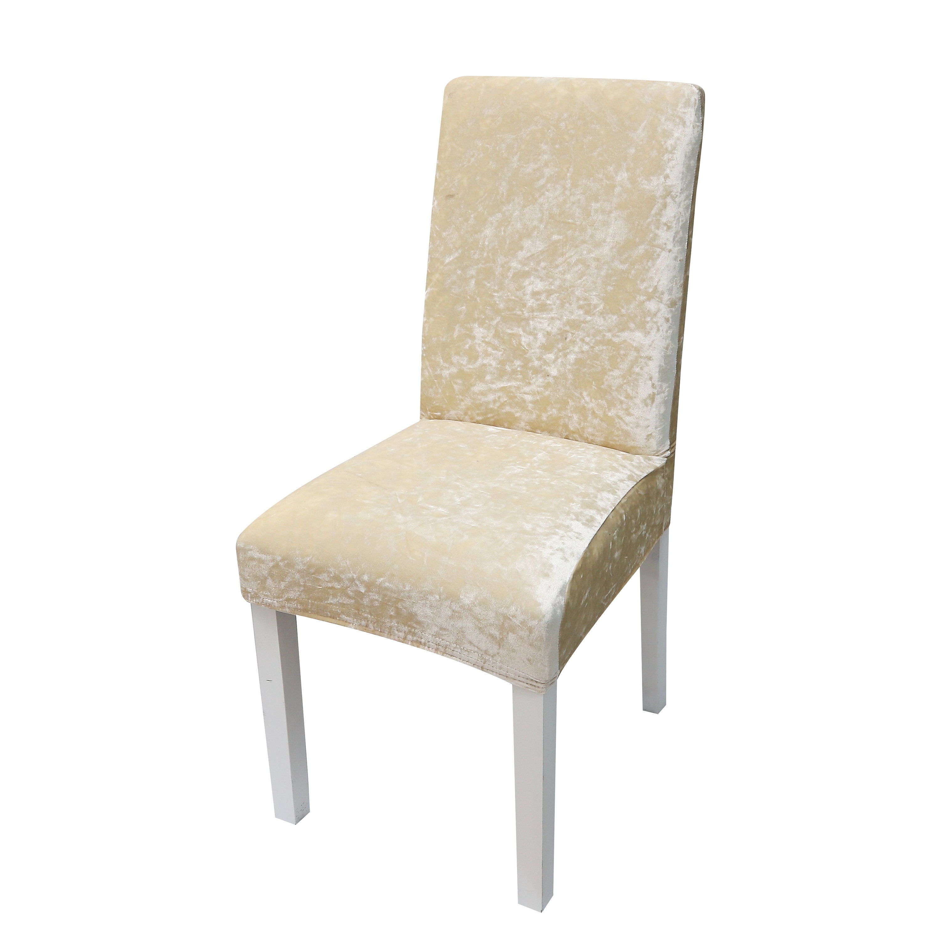 Crushed Velvet Dining Chair Covers ANMINY Stretch Removable