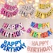 Large 16' Self-Inflating HAPPY BIRTHDAY Balloons Letter Banner Bunting Party Decoration UK 