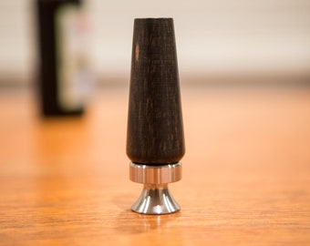 Bottle Opener Modern Hand Turned Gabon Ebony