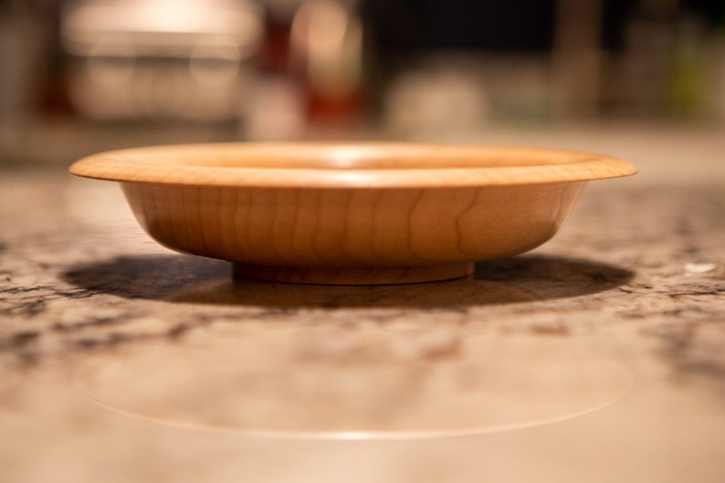 Curly Maple Hardwood Bowl image 1