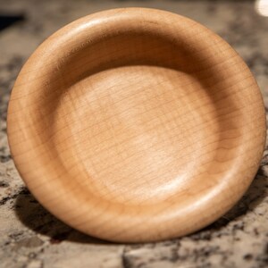 Curly Maple Hardwood Bowl image 4