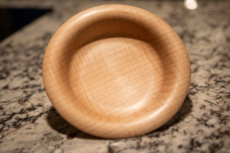 Curly Maple Hardwood Bowl image 4