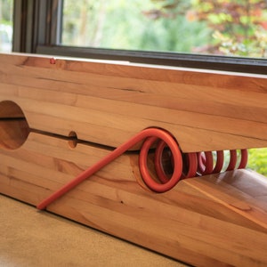 6' long Clothespin Bench image 6