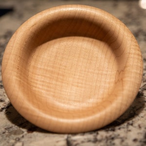 Curly Maple Hardwood Bowl image 3