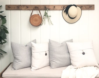 Shaker Peg Rack Etsy