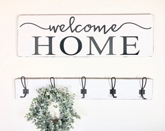 Welcome Home Sign Etsy