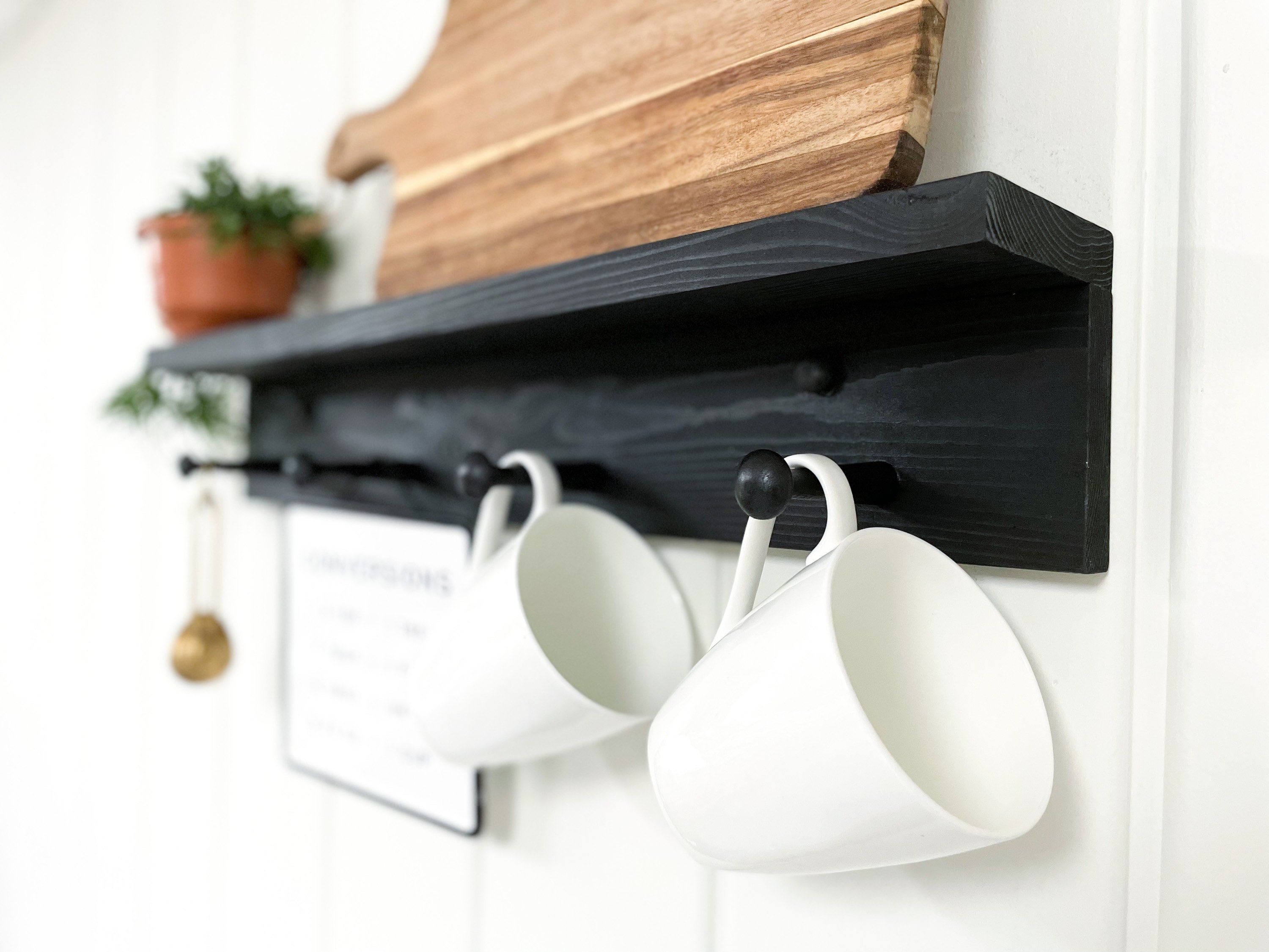 32х26 Inches Wooden Coffee Mug Shelf Wall Decor, Nursery Shelf, Kids  Shelves, Country Mug Rack, Kitchen Shelf, Coffee Bar, Coffee Cup Holder -   Norway