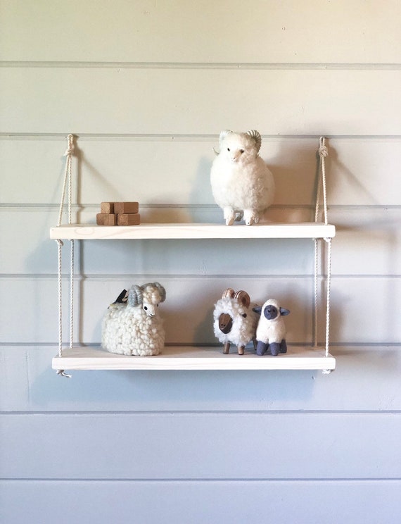 hanging shelves nursery