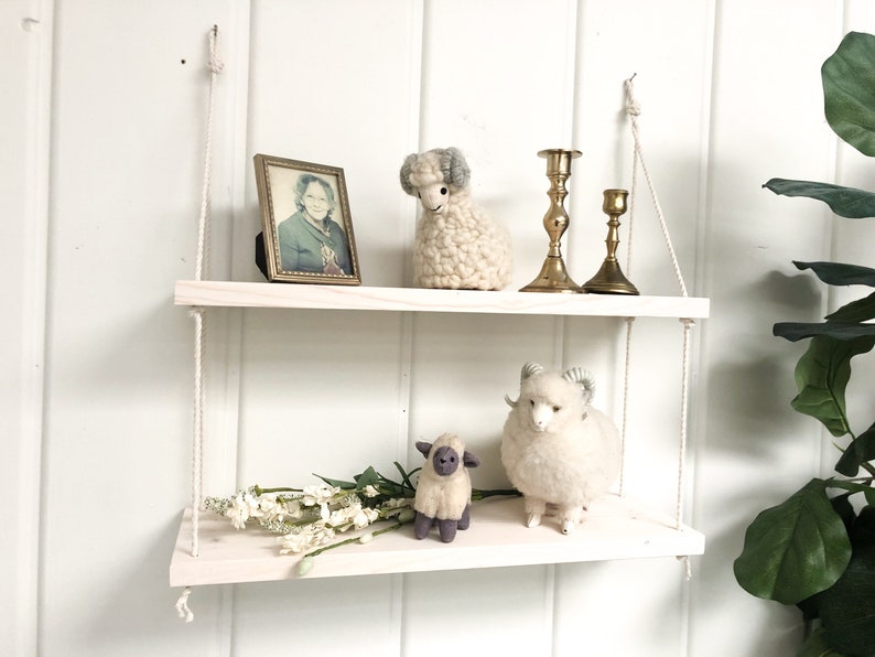 Nursery Shelf Nursery Decor Floating Shelf Hanging Etsy