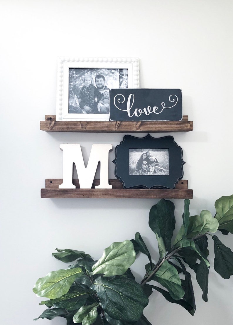 Ledge Shelves Rustic Wood Shelf wooden Picture Shelves Etsy UK