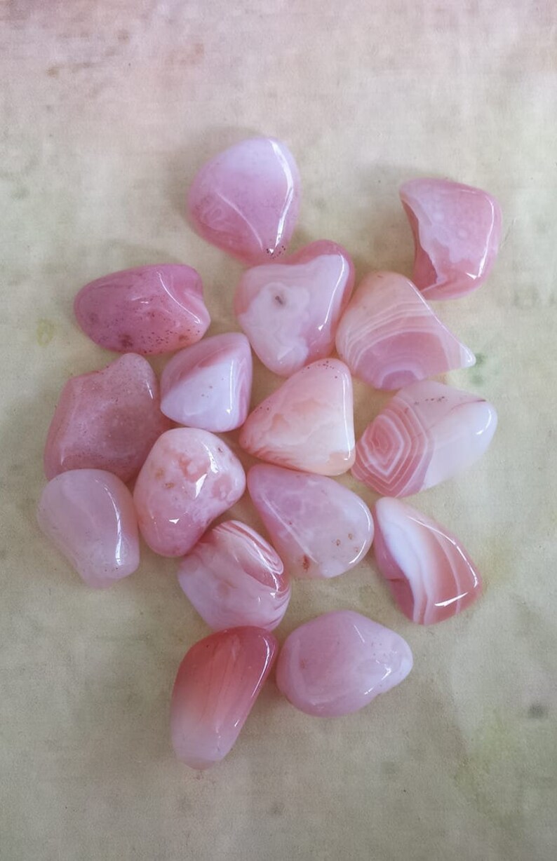 Apricot Agate Tumbled Stones Apricot Agate Healing Crystals Etsy