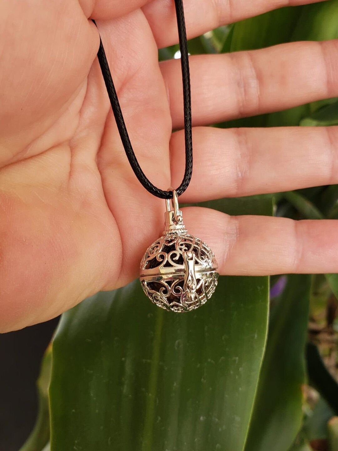 Tiger Eye Cage Necklace, Tigers Eye Necklace, Healing Crystals, Tigers