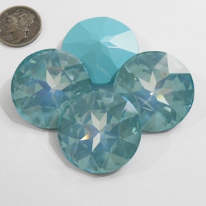 Ultra Mermaid Moonlight UNF (27mm) Swarovski 1201 Dentelle Rivoli Stones