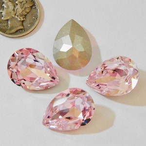 Rosaline F (18x13 mm) Swarovski 4320 Pietre fantasia a forma di pera