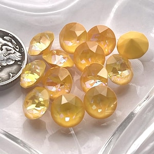 Ultra Citrine AB UNF (39ss - 8 mm) Swarovski 1088 XIRIUS Chaton Strass