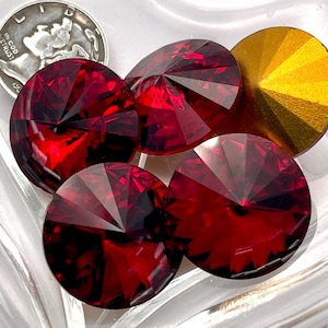 Siam GF (20mm) Available Swarovski 1122 Rivoli Stones