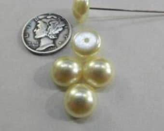 Creamrose Maharani (10 mm) Vintage Swarovski 5807 pedras de pérola