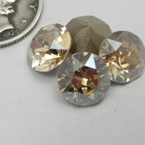 Cristal Golden Shadow F (39ss-8 mm) Swarovski 1088 XIRIUS Chaton Strass