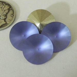 Tanzanite Matt F (47ss, 12mm or 14mm) Swarovski 1122 Rivoli Stones