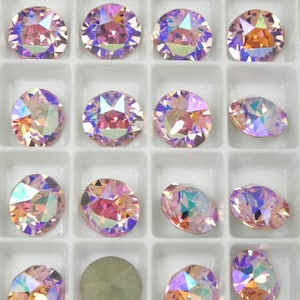 Lichtroze Illumine F (39ss) Swarovski 1088 XIRIUS Chaton-steentjes