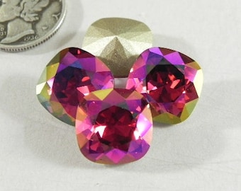 Maui Lava F (12mm) Preciosa 4470 Cushion Cut Stones