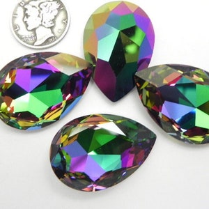 Electra UNF Swarovski Art 4327 (30x20mm) Pietre a taglio fantasia a goccia