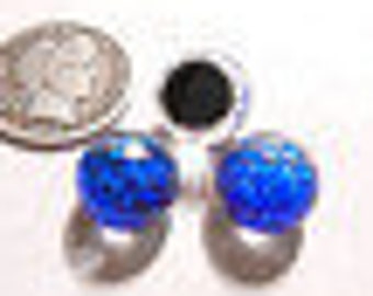 Bermuda Blue Z CAL (10mm) Swarovski 4861 Vintage Fireball Stones