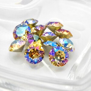 Moonbeam F (8mm - 39ss) Swarovski 1088 XIRIUS Chatons Rhinestones