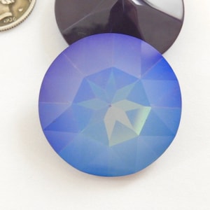 Pedras Purpliscious UNF (27mm) Swarovski 1201 Dentelle Rivoli