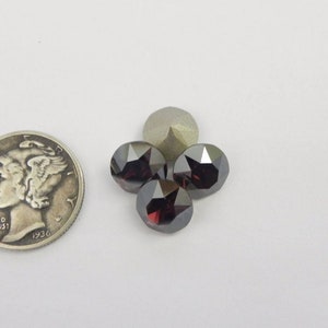 Burgundy Satin F (8mm-39ss) Swarovski 1088 XIRIUS Chaton Rhinestones