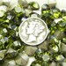 Olivine F (Various Sizes) Swarovski Chaton 1028 XILION Rhinestones