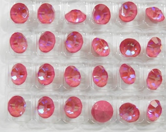 Ultra Raspberry AB UNF (39ss - 8 mm) Preciosa Maxima Chaton Strass