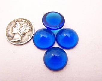 Capri bleu UNF (13 mm) vintage pierres Swarovski 2090 Flatback