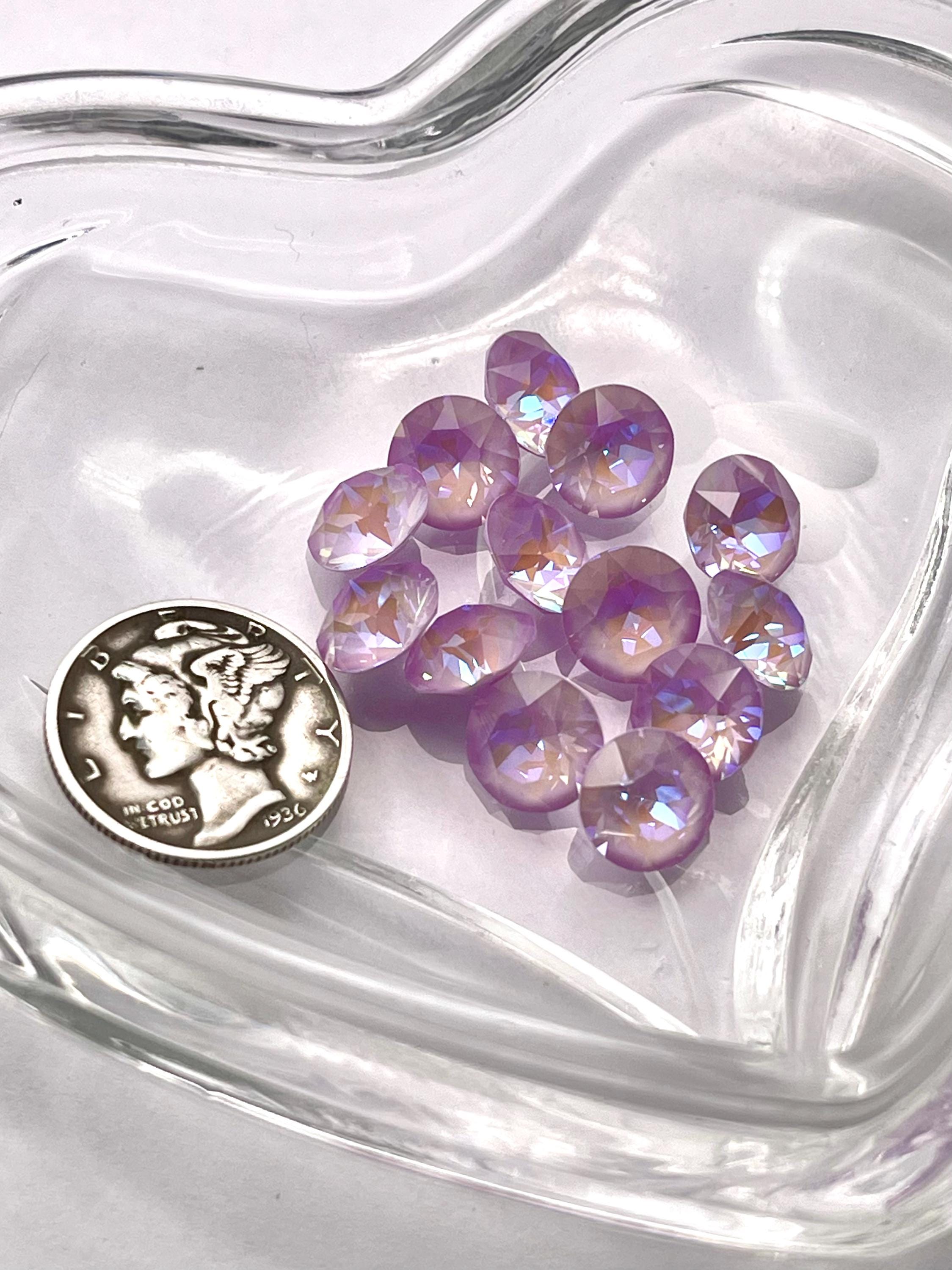 #限定 スワロフスキー#4228 6x3mm Col.Purple Velvet Purple Velvet (277) Swarovski 2058 Xilion/ New 2088 Xirius