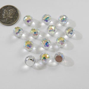 Cristal AB CAL VZ (8 mm) Swarovski 4861 Fireball Stones imagen 5