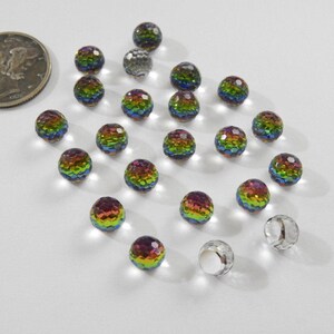 Piedras Swarovski 4861 Fireball Vitrail Medium CAL VZ (6 mm, 10 mm, 12 mm o 14 mm) imagen 4