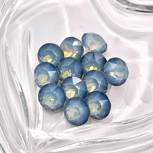 White Opal Starshine F (47ss-10mm) Swarovski 1088 Chatons Rhinestones