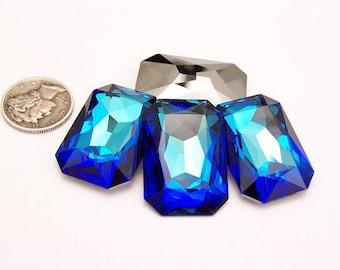 Piedras Swarovski Art 4627 Azul Bermuda UNF (27 x 18,5 mm)