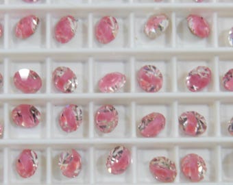 Rose Givre GF (24ss) Vintage Swarovski Art 1100 Chaton Rhinestones