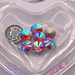 Padparadscha Illumine F (47ss-10mm) Swarovski Art 1122 Rivoli Stones