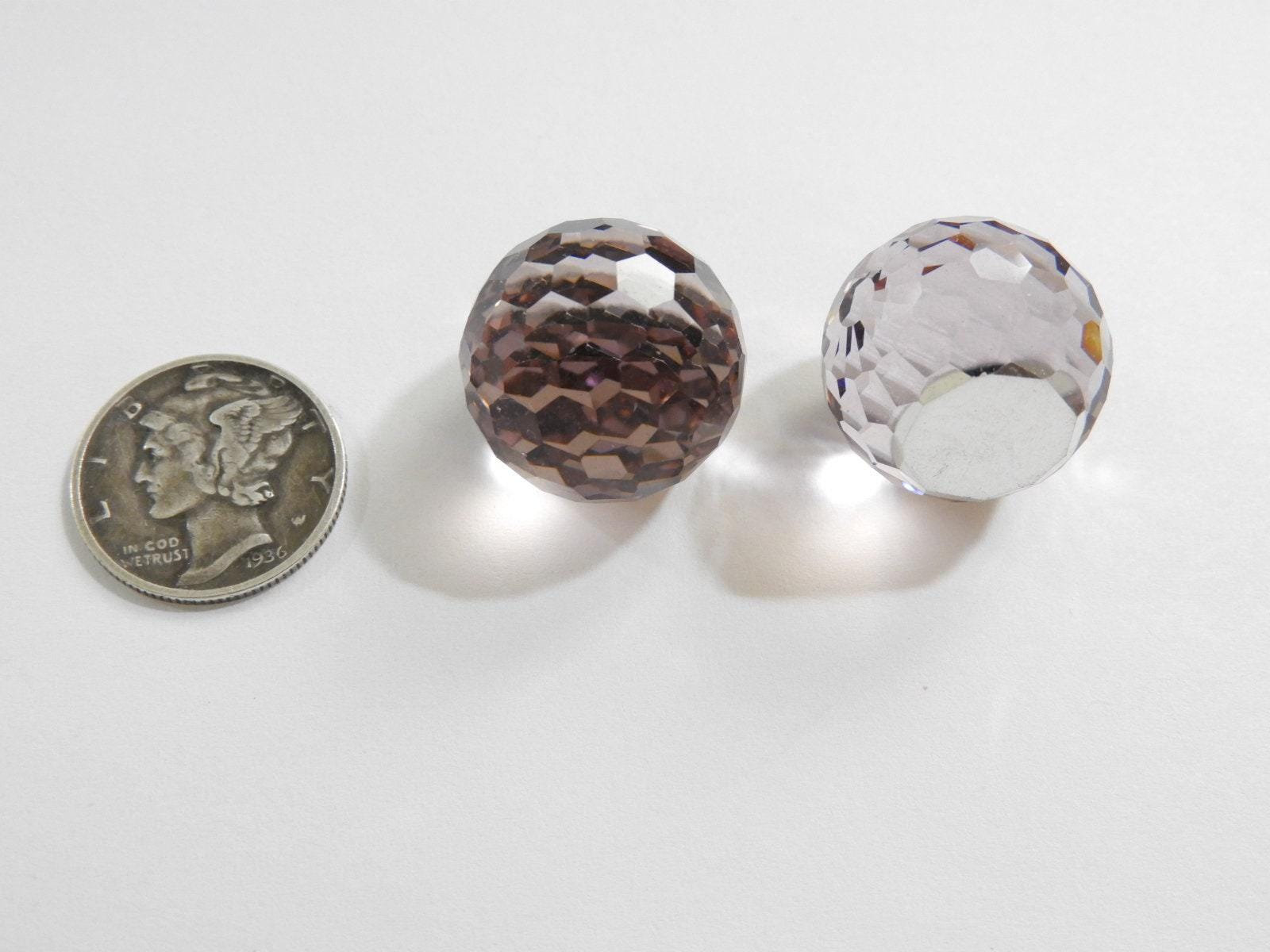 ライトアメジスト CAL Z (18 mm) 希少ヴィンテージ スワロフスキー