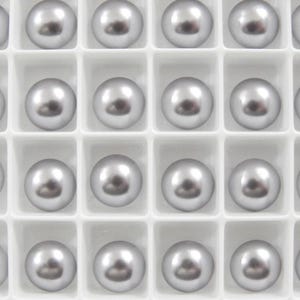 Lavendelpareleffecten (8 mm) Preciosa-halve parels om te decoreren of te lijmen