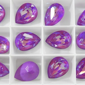 Ultra Jasmine AB UNF (18x13 mm) Swarovski Art 4320 Pietre fantasia a forma di pera