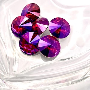 Mystics Fire F  (12mm or 14mm) Swarovski 1122 Rivoli Stones