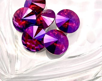 Mystics Fire F  (12mm or 14mm) Swarovski 1122 Rivoli Stones